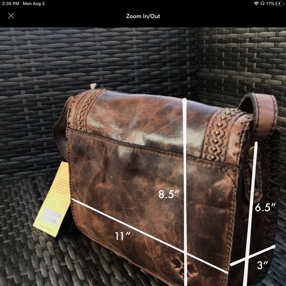 🆕❗️Patricia Nash NWT Leather Crossbody Bag - Picture 6 of 10